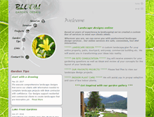 Tablet Screenshot of bloomgardendesign.com